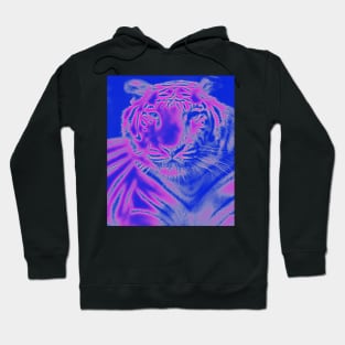 White Tiger from India - Pink colour Hoodie